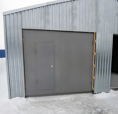 Металлические ворота