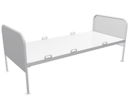 Металлическая медицинская кровать