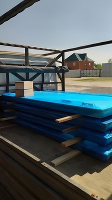 Изделия на площадке перед монтажом